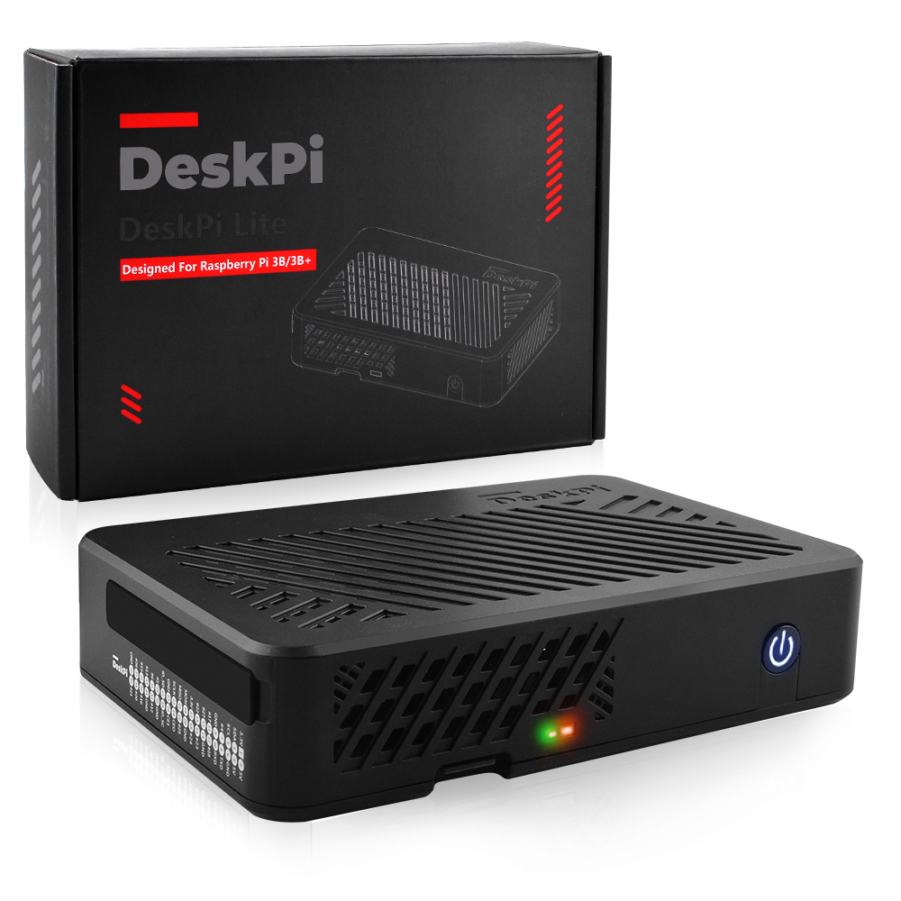 DeskPi Lite For Raspberry Pi 3B/3B+ - DeskPi Products Wiki